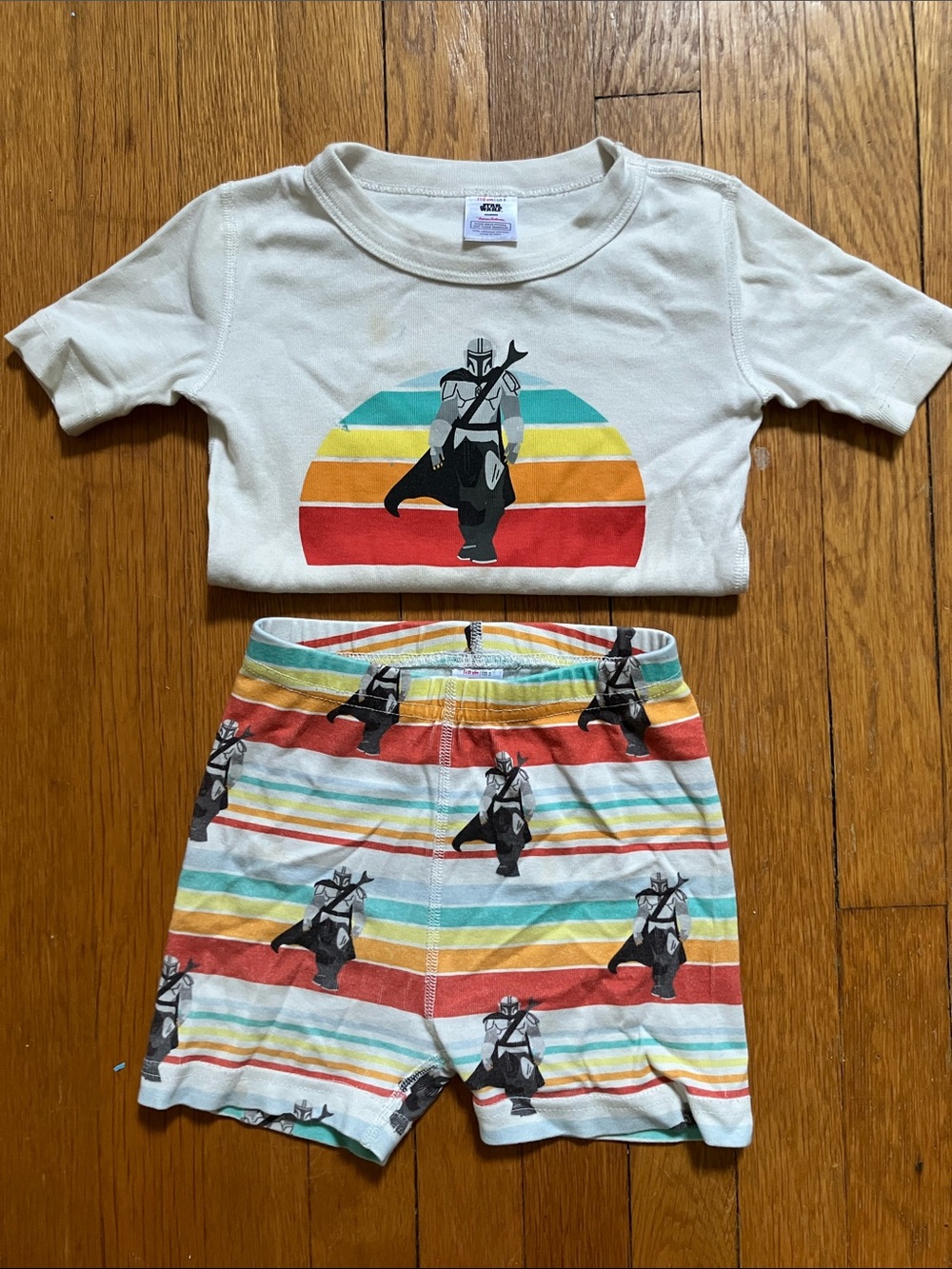 GUC Hanna Andersson Star Wars Shorts Pajamas Size 5